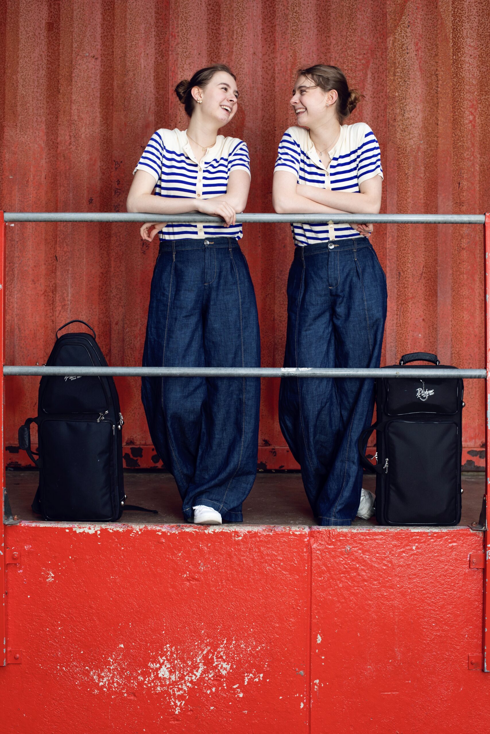 Bassoontwins/Fagottweeling Roos en Emma Vondenhoff